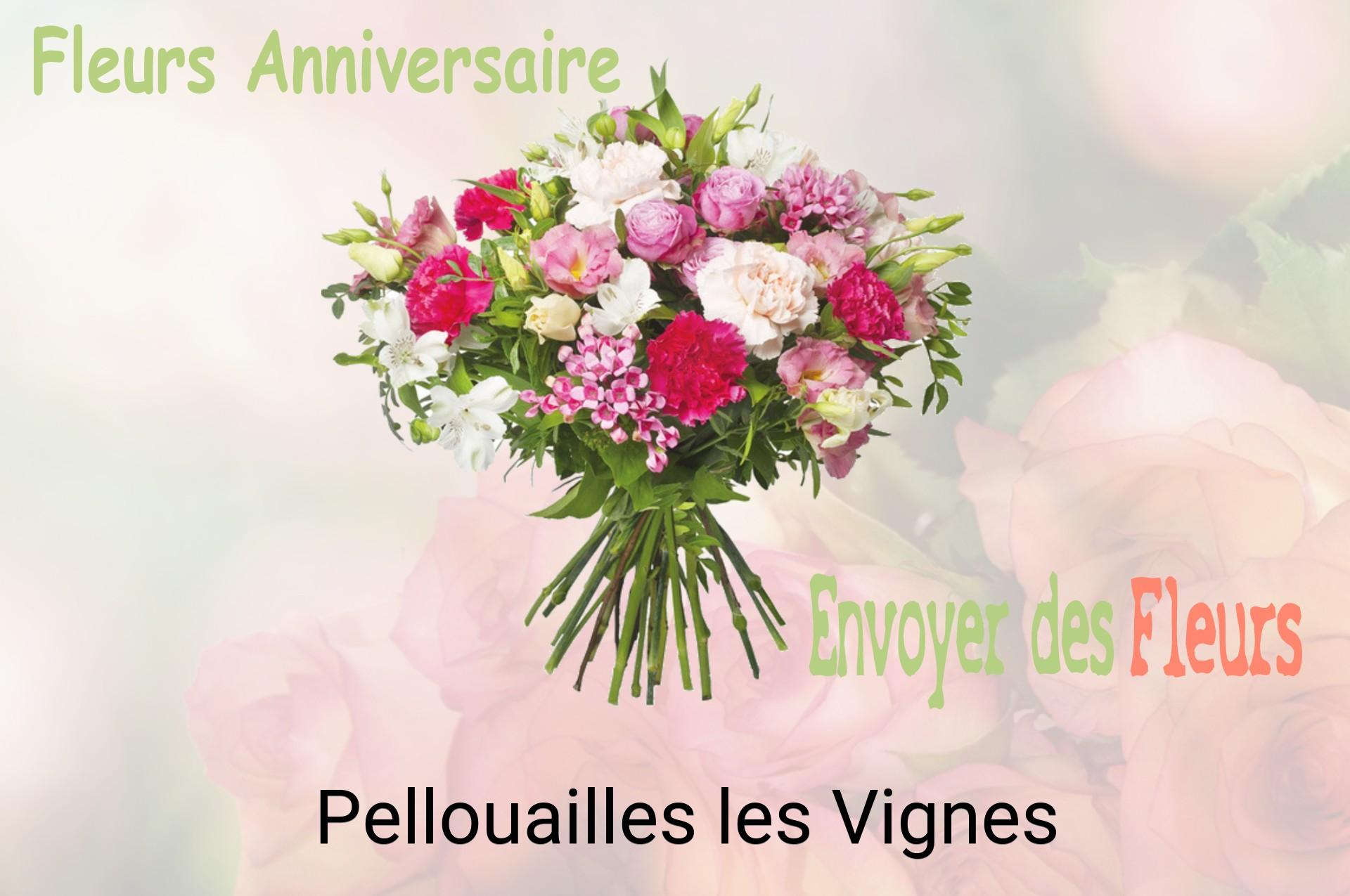 Bouquet de fleurs d’anniversaire livré à Pellouailles-les-Vignes