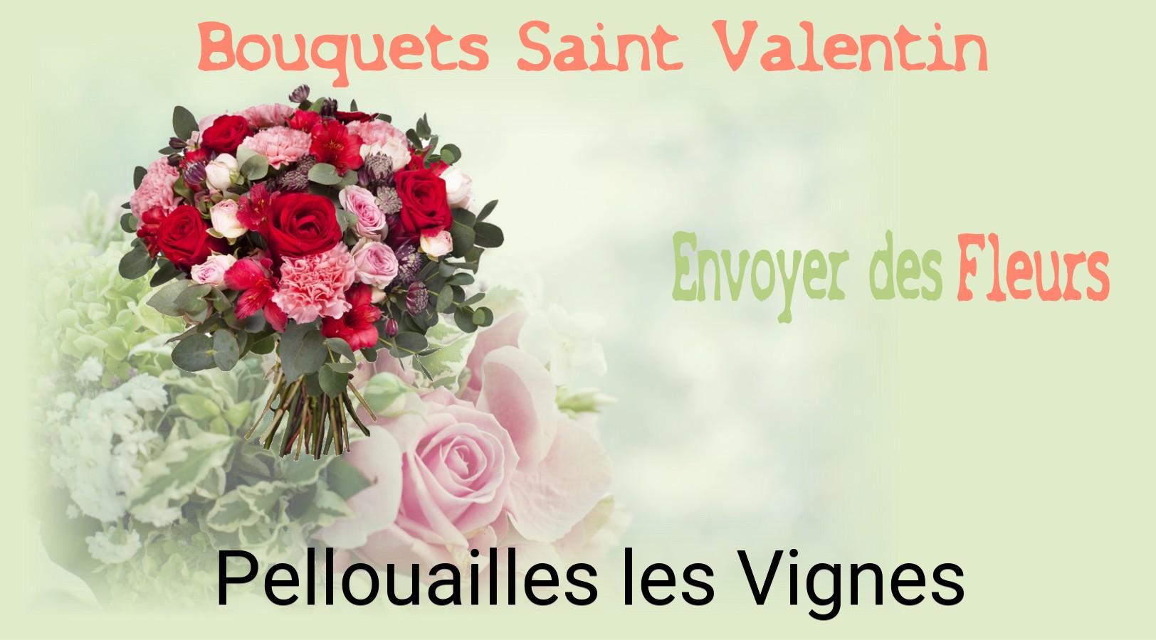 Roses de Saint-Valentin livrées à Pellouailles-les-Vignes