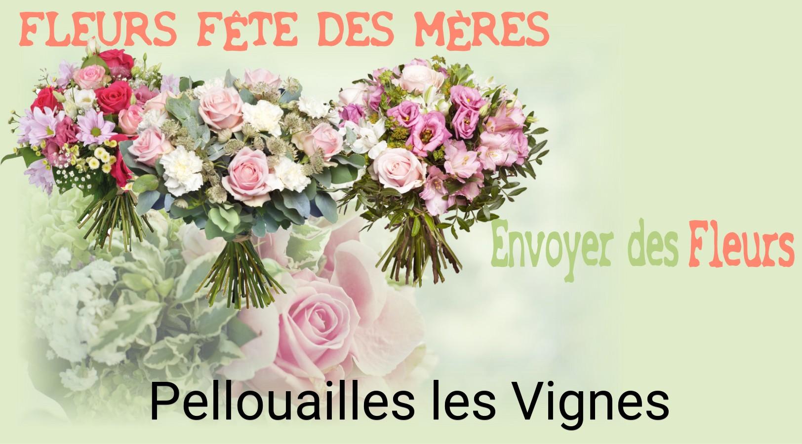 Bouquet de Fête des Mères livré à Pellouailles-les-Vignes